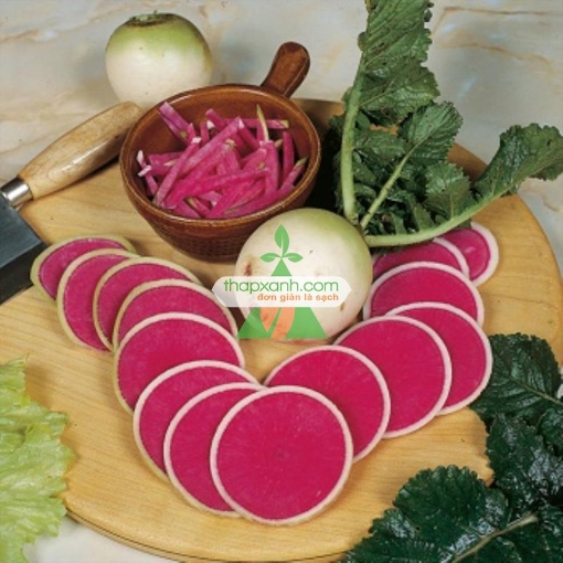 图片 Hạt giống Củ Cải Trắng Ruột Đỏ