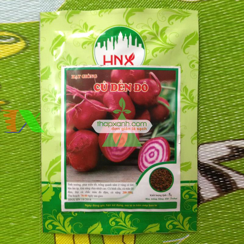 Hạt giống Củ Dền (Củ cải ngọt đỏ))