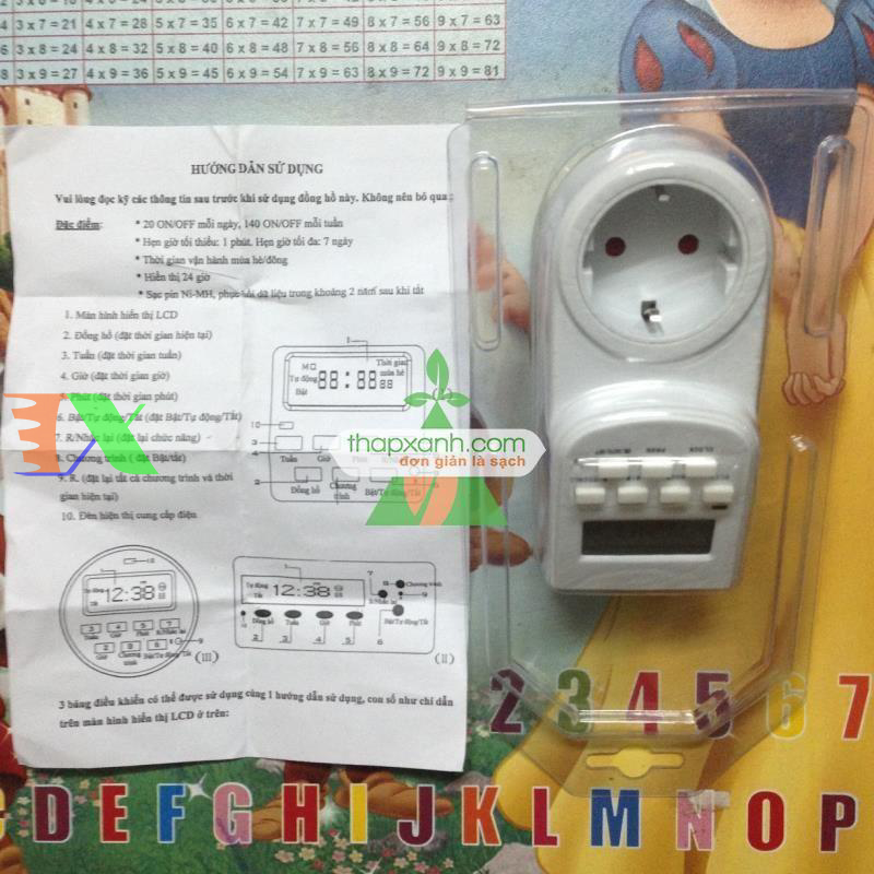 Ổ cắm hẹn giờ điện tử