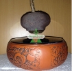 图片 Chậu cây bay (Air bonsai) (sứ, TX_AB006)