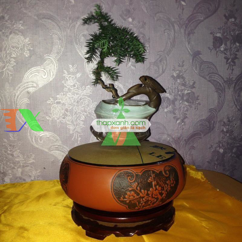 Chậu cây bay (Air bonsai) (sứ, TX_AB010)