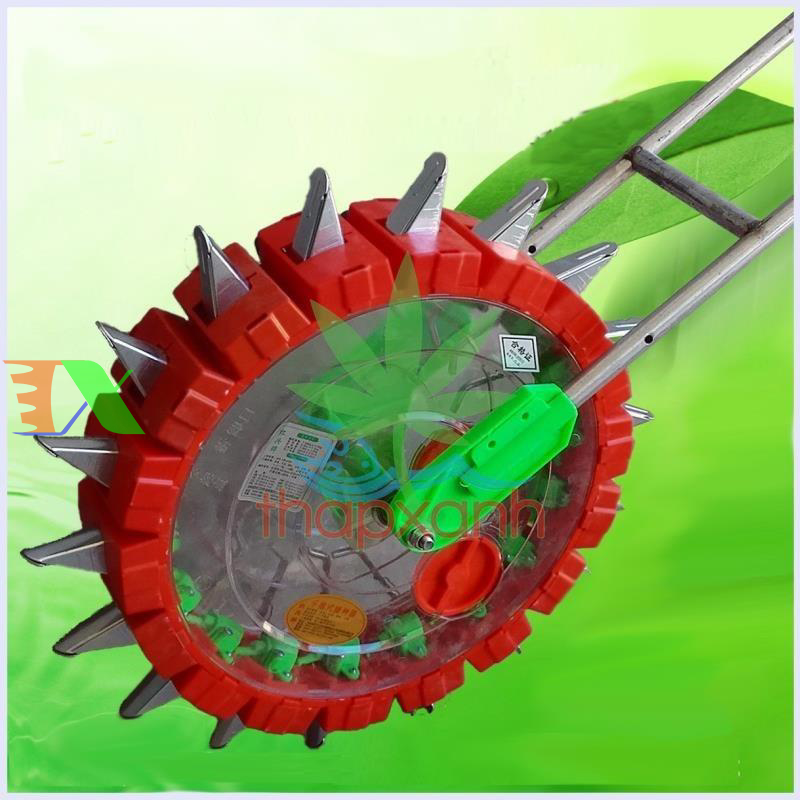Máy gieo hạt tự động, bánh lăn (18 răng, rộng 8cm)