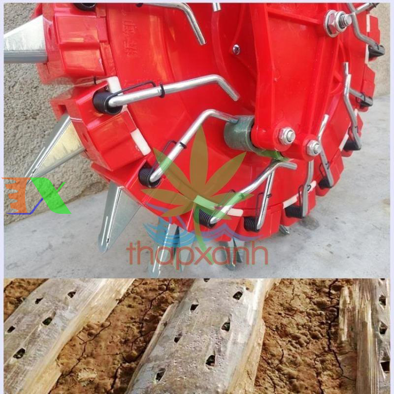 Máy gieo hạt tự động, bánh lăn (18 răng, rộng 8cm)
