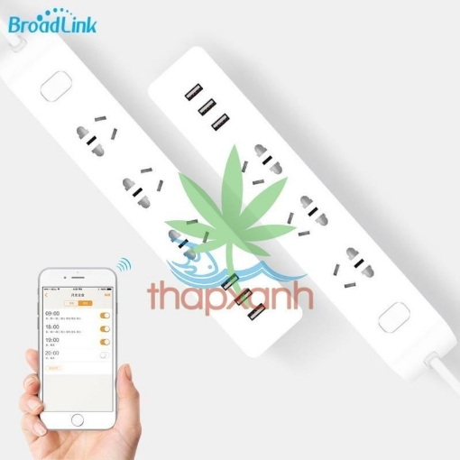 รูปภาพของ Ổ cắm thông minh điều khiển qua wifi (broadlink MP2)