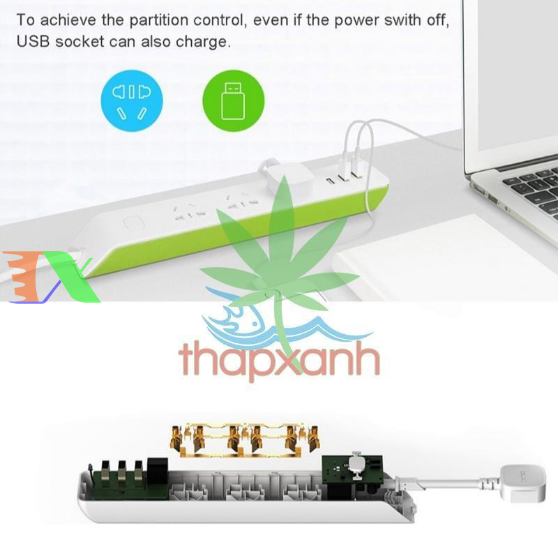 Ổ cắm thông minh điều khiển qua wifi (broadlink MP1)