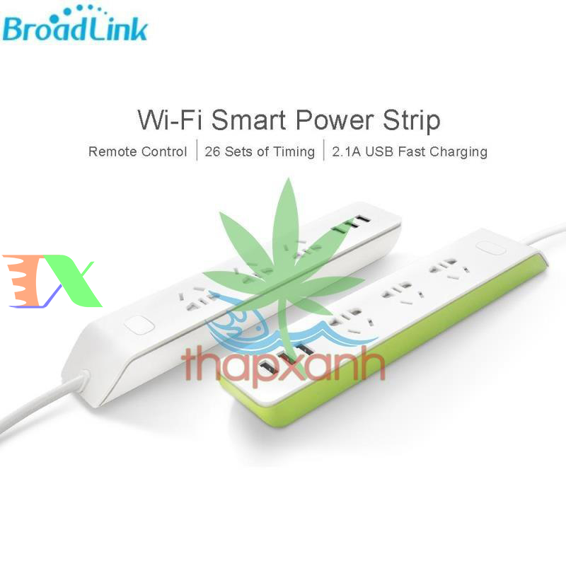 Ổ cắm thông minh điều khiển qua wifi (broadlink MP2)
