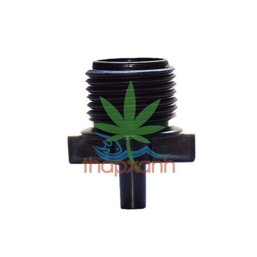 图片 Khởi thủy Ren 1/2" 20-21 Ra trơn 7.5 mm KT75.21, Côn thu ống LDPE PE PVC 21-7.5 mm