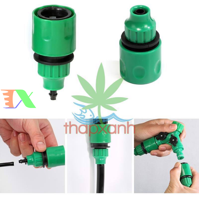 Khởi thủy đầu vào ren 21 đầu ra 16 (Côn thu 21-16)