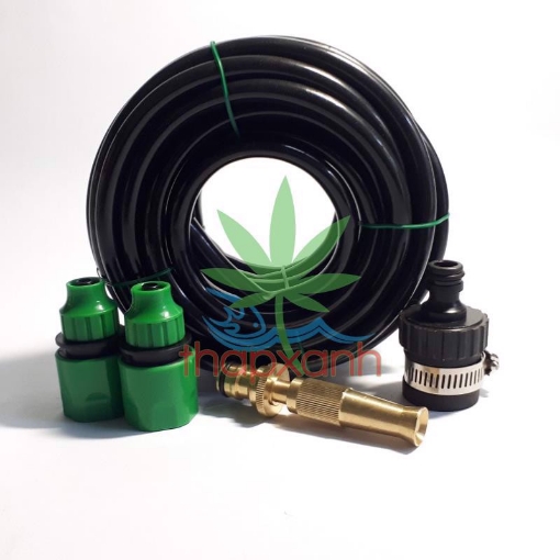 Ảnh của Bộ vòi xịt nước tưới cây, rửa xe bằng đồng chất lượng cao kèm 15m dây 8/11