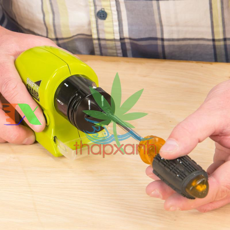 Máy mài dao, mài kéo chạy pin Swifty Sharp