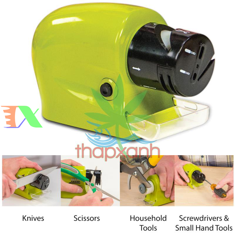 Máy mài dao, mài kéo chạy pin Swifty Sharp