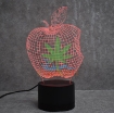Ảnh của Đèn ngủ, đèn trang trí Led 3D Quả táo Oppo 7 màu
