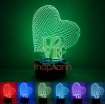 รูปภาพของ Đèn ngủ, đèn trang trí Led 3D, Đèn ngủ 7 màu