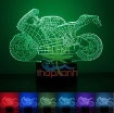 รูปภาพของ Đèn ngủ, đèn trang trí Led 3D, Đèn ngủ 7 màu