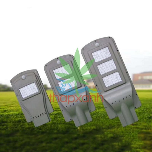 Ảnh của Đèn led năng lượng mặt trời cao cấp, Pin li-ion, tích hợp cảm biến bật tắt dùng ngoài trời