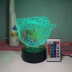 Ảnh của Đèn ngủ, Đèn trang trí Led 3D GO-008, Đèn ngủ 16 màu mini có điều khiển