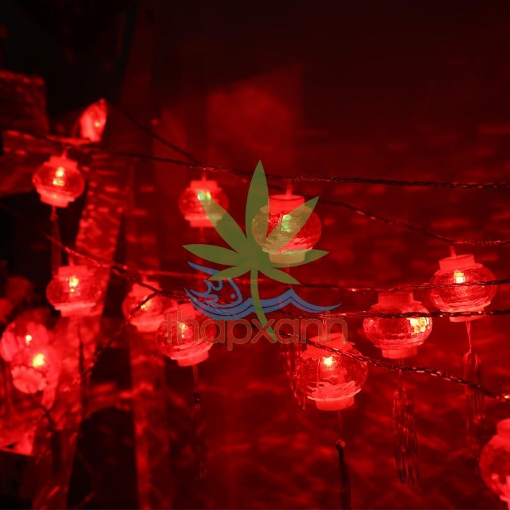 图片 Đèn lồng trang trí nhấp nháy, đèn led trang trí led dây