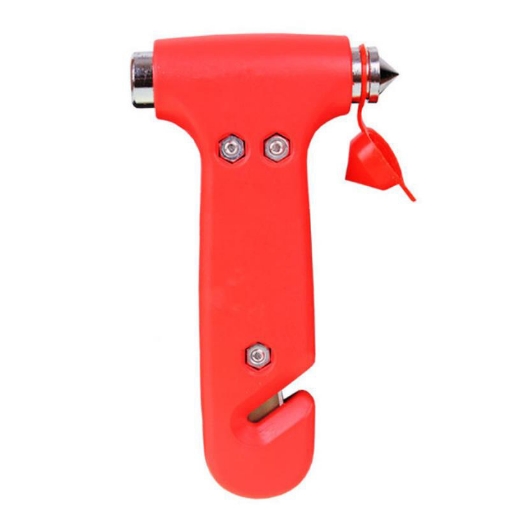 รูปภาพของ Búa đập kính thoát hiểm AZU-B13, Rìu thoát hiểm kèm dao cắt dây an toàn cho xe ô tô, xe hơi