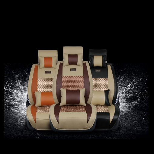 图片 Áo ghế ô tô, Áo ghế xe hơi, Bọc da ghế xe 3D A25 5 Ghế, Trùm ghế xe 4-5 chỗ