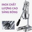 Ảnh của Máy ép cam ORG-9 Vortex, Dụng cụ ép trái cây, Hoa quả bằng tay Inox, Ép bưởi, Thơm Táo Lựu