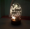 Ảnh của Đèn ngủ, đèn trang trí Led 3D thư pháp