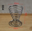 รูปภาพของ Giá đựng trứng gà, vịt. Khay cốc đựng trứng gà, vịt (inox)
