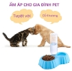 Ảnh của [ Ngẫu Nhiên ] Khay ăn và uống nước bán tự động cho Pet ( Chó, mèo) MPD-03, Máng ăn uống, bát ăn cho chó mèo