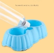 Ảnh của [ Ngẫu Nhiên ] Khay ăn và uống nước bán tự động cho Pet ( Chó, mèo) MPD-03, Máng ăn uống, bát ăn cho chó mèo
