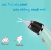 Ảnh của Máy hút mũi điện tự động Little Bees, Dụng cụ hút mũi cho trẻ, Máy vệ sinh mũi trẻ em chạy pin sạc