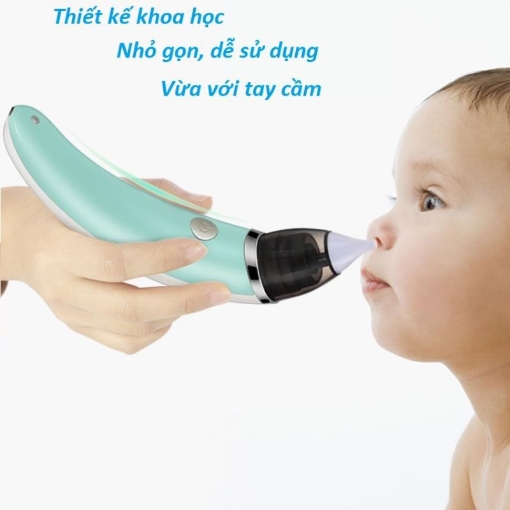 Ảnh của Máy hút mũi điện tự động Little Bees, Dụng cụ hút mũi cho trẻ, Máy vệ sinh mũi trẻ em chạy pin sạc