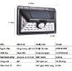 Ảnh của Đèn năng lượng mặt trời MIN-3.32, Ba mặt sáng tích hợp cảm biến bật tắt 32 LED