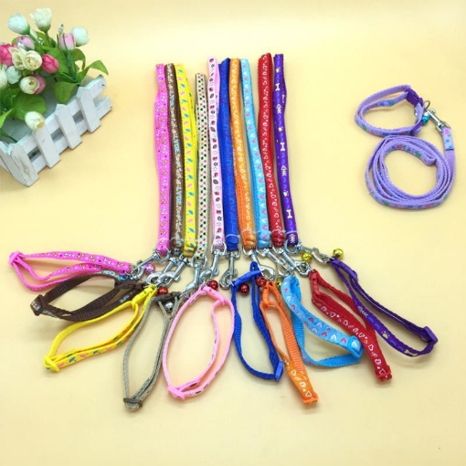 Ảnh của Dây xích chó mèo kết hợp Vòng cổ XCO-15, Dây dắt chó đi dạo, dây buộc mèo