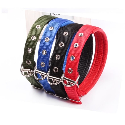 图片 Vòng cổ chó mèo VOC-20, Dài 32-42 cm Rộng 2 cm, Dây cổ có chốt khóa