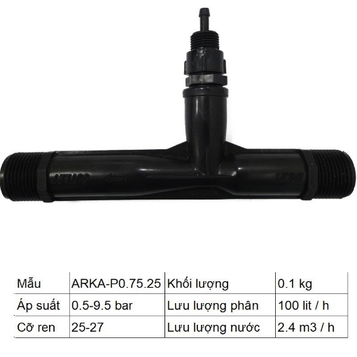 Ảnh của Thiết bị châm phân Venturi 27mm (3/4 inch)