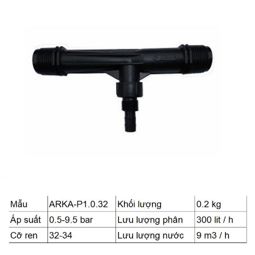 Picture of Thiết bị châm phân VENTURI 34mm (1 inch)