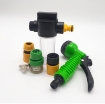 รูปภาพของ Bộ vòi xịt nước tưới cây, Rửa xe BTN-5201, Bộ 3 món Vòi 7 in  1 kèm bình xà phòng 12-18 mm