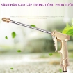 图片 Bộ vòi xịt nước tưới cây, rửa xe cao áp kim loại đồng VOI-17 + 15m dây 8/11