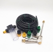 Ảnh của Bộ vòi xịt nước tưới cây, Rửa xe BTD-7205 vòi súng đồng VOI-17 kèm bình xà phòng + 15m Dây