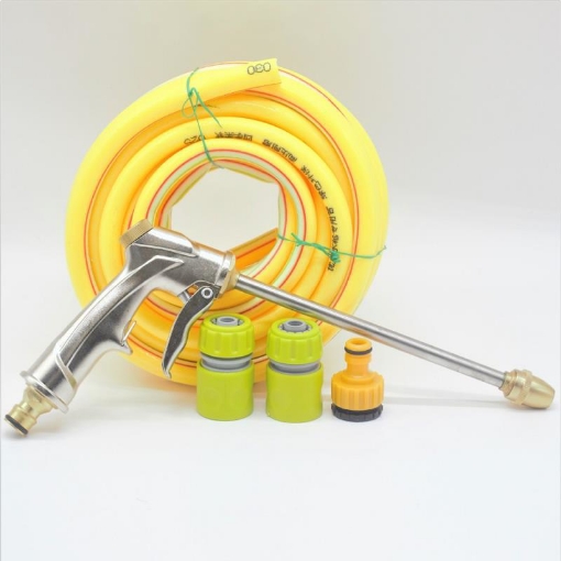 Gambar Bộ vòi xịt nước tưới cây, Rửa xe BDT-5215 Vòi đồng  VOI-17 + 15m dây 16mm