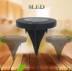 图片 Đèn chiếu tiểu cảnh năng lượng mặt trời SBN-8 8 Leds, Đèn trang trí sân vườn Disk Light