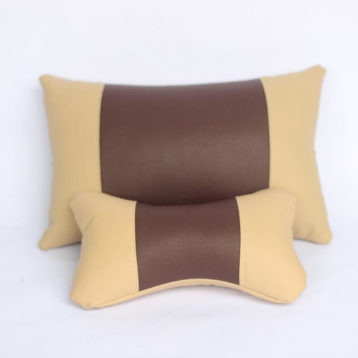 Ảnh của Gối tựa lưng gáy ghế xe G25, Bộ 2 gối : Gáy + Lưng cho ô tô, xe hơi