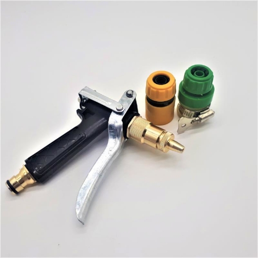 图片 Bộ phụ kiện tưới cây, Rửa xe 3 món VPN-3014, Bộ vòi tưới cây đồng 5 trong 1