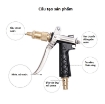 Ảnh của Vòi xịt nước tưới cây, rửa xe VPN-2034,  Vòi đồng 5 trong 1  + Đầu nối nhanh 16mm