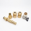 图片 Bộ phụ kiện tưới cây, Rửa xe 5 món đồng TAD-5130, Bộ vòi tưới cây bằng đồng VOI-6