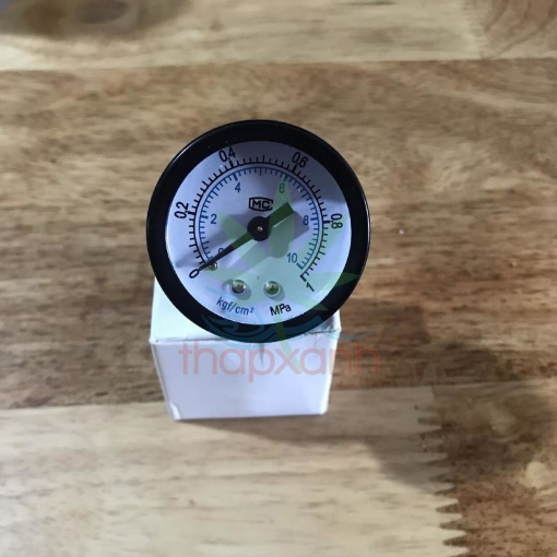 Ảnh của Đồng hồ đo áp suất nước, khí nén, áp kế, van đo áp suất Y40