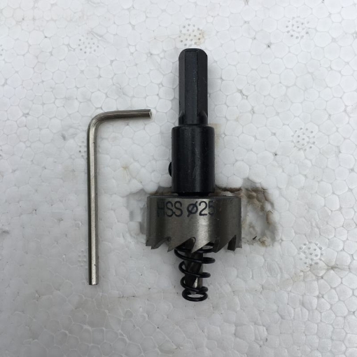 Ảnh của Mũi khoét thép gió HSS Φ25 (Đường kính 25mm)