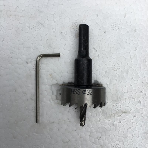 Gambar Mũi khoét thép gió HSS Φ32 (Đường kính 32mm)