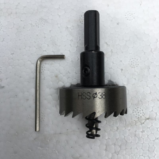 รูปภาพของ Mũi khoét thép gió HSS Φ38 (Đường kính 38mm)