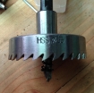 รูปภาพของ Mũi khoét thép gió HSS Φ55 (Đường kính 55mm)