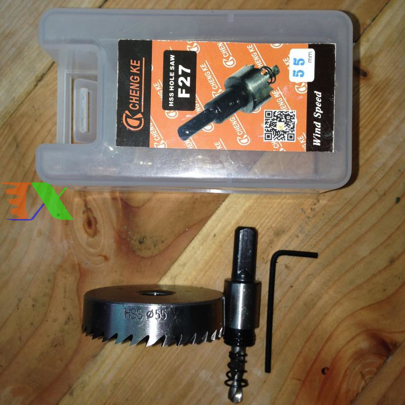 Mũi khoét chuyên dụng cho Thủy canh Φ55 (Đường kính 55mm)